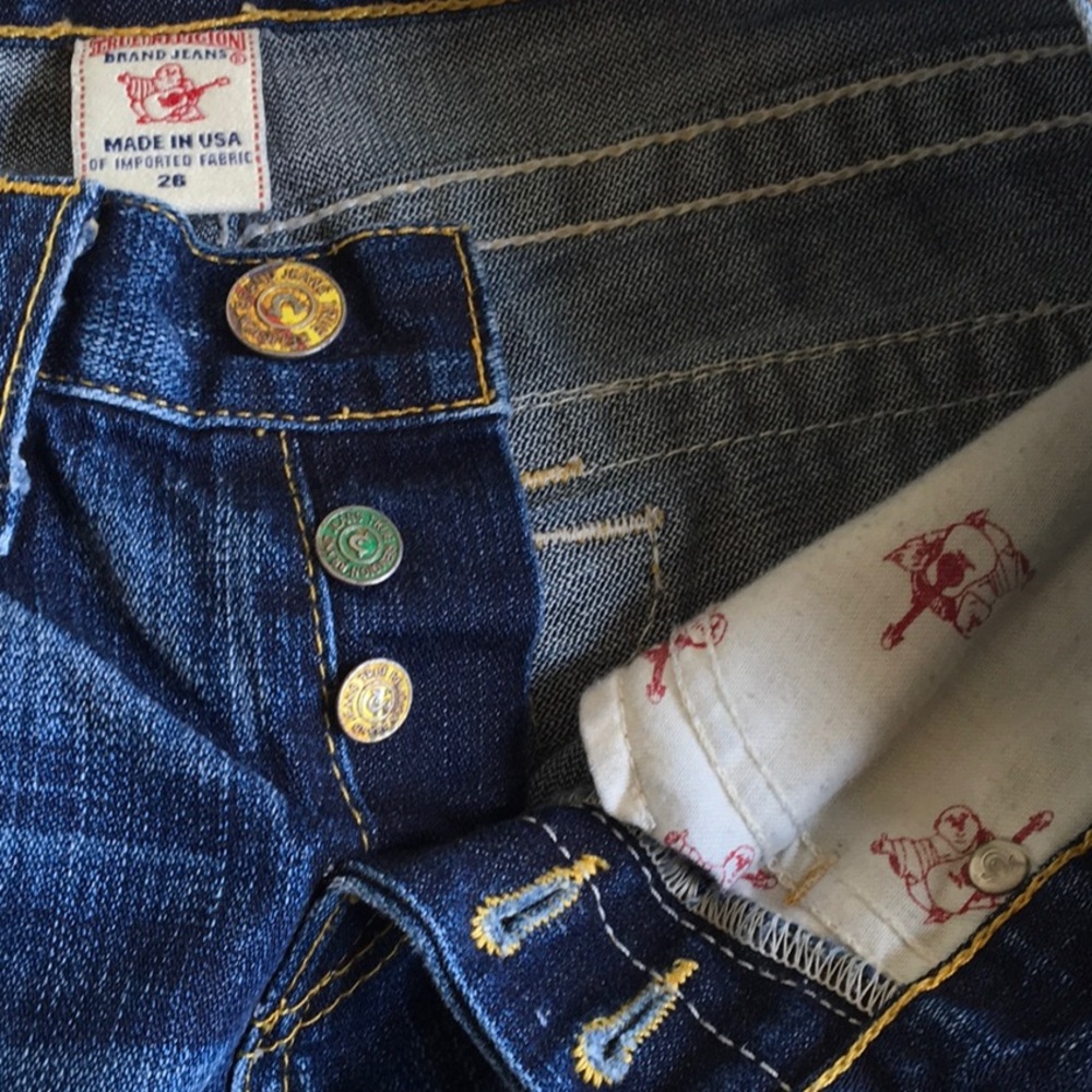AMAZING TRUE RELIGION CAMERON SZ26/30 INSEAM JEANS - Picture 5 of 6